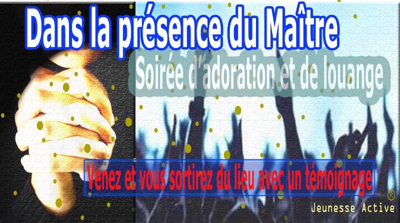 Dans la présence du maître